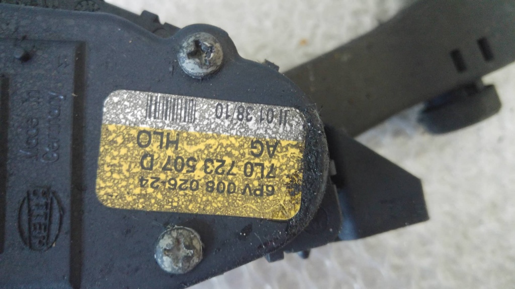 Pedala acceleratie porsche cayenne 92a 7l0723507d