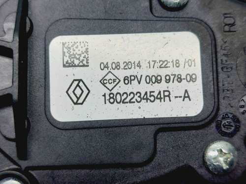Pedala acceleratie Renault Clio 4 (B98) Hatchback [Fabr 2012-2020] 180223454R