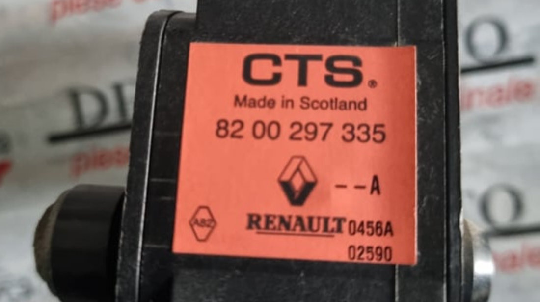Pedala acceleratie Renault Clio III 1.2 16V 78cp cod piesa : 8200297335