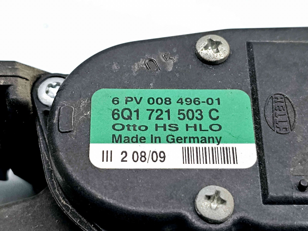 Pedala acceleratie Seat Ibiza 5 (6J5) [Fabr 2008-2017] 6Q1721503C