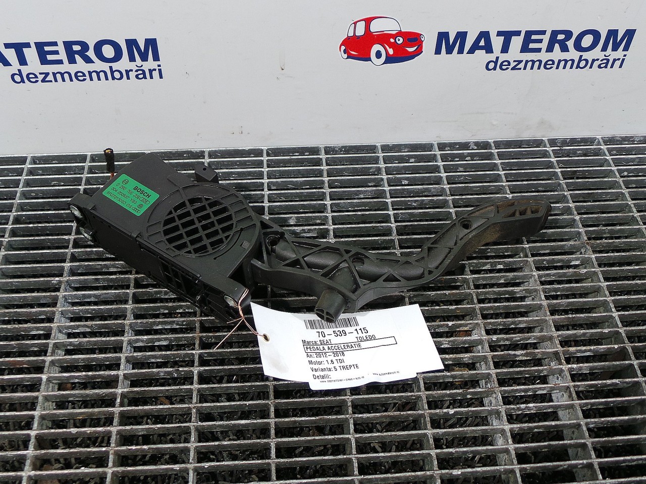 PEDALA ACCELERATIE SEAT TOLEDO 1.6 TDI - (2012 2019)