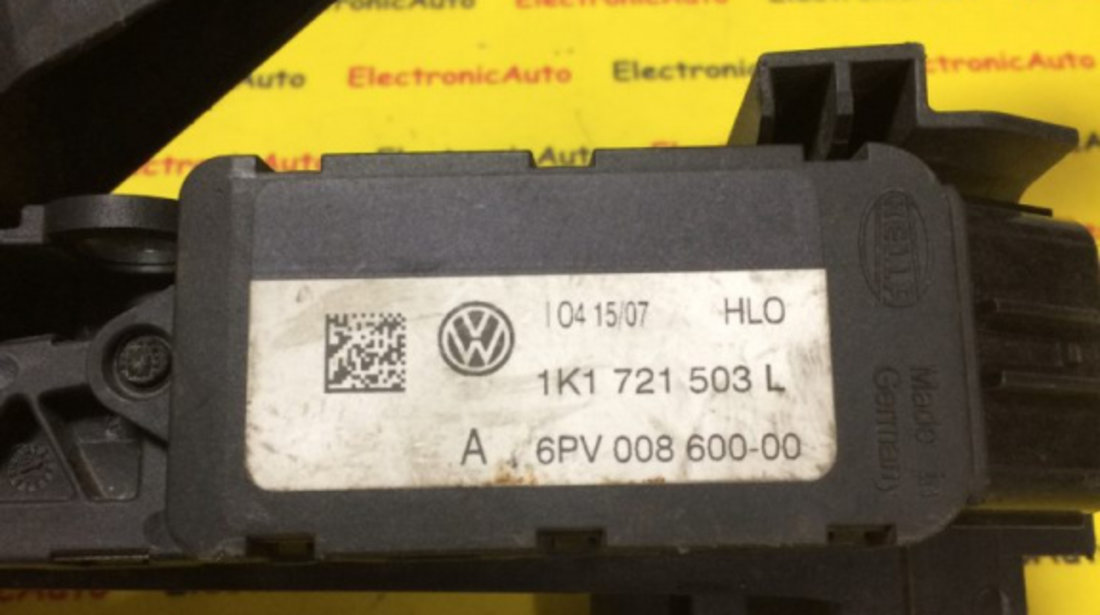 Pedala Acceleratie Volkswagen, , 1K1721503L, 6PV00860000