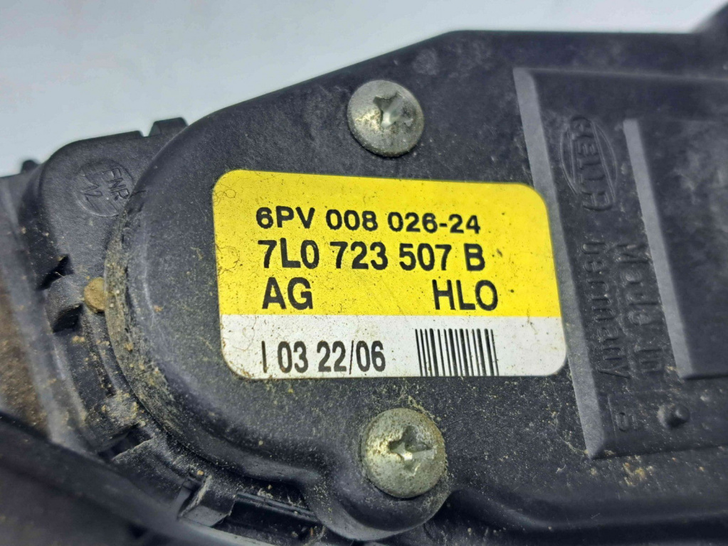 Pedala acceleratie Volkswagen Touareg (7LA, 7L6) [Fabr 2003-2010] 7L0723507B