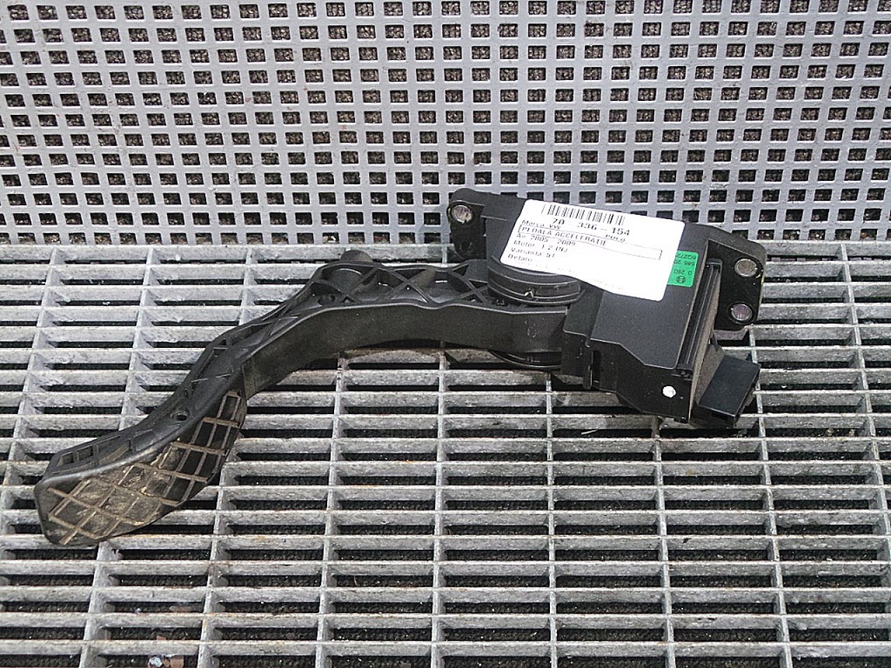 PEDALA ACCELERATIE VW POLO POLO 1.2 INJ - (2005 2009)