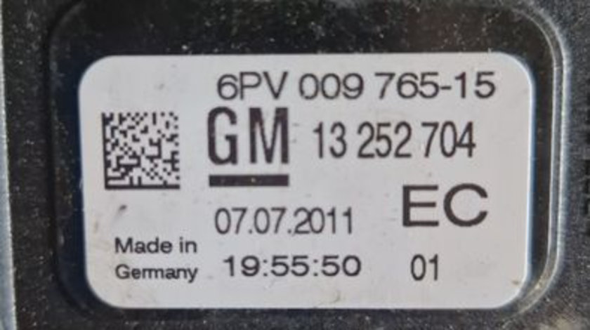 Pedala de accelerație Opel Astra J 13252704 EC