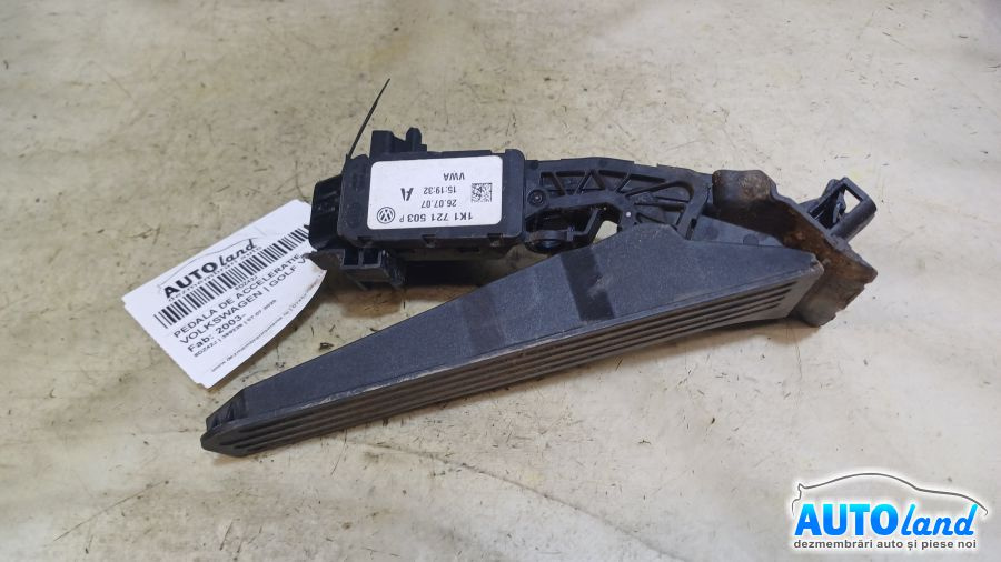 Pedala de Acceleratie 1k1721503p Volkswagen GOLF V 1K1 2003