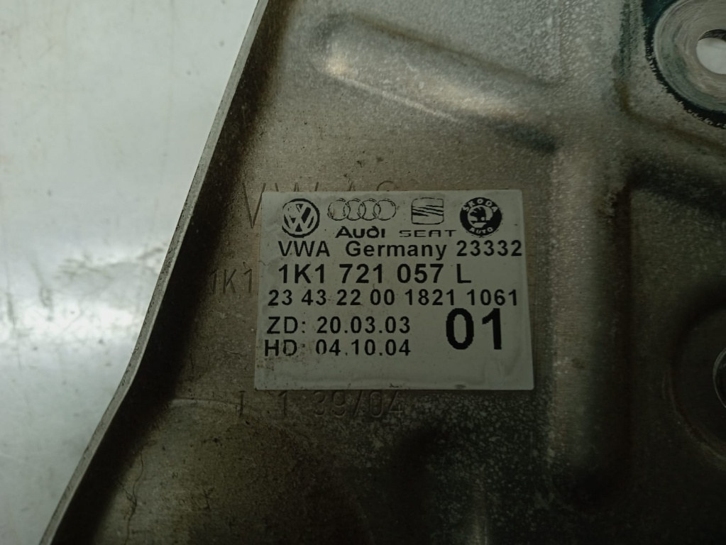 Pedala frana 1K1721057L Volkswagen VW Golf 5 [2003 - 2009] 2.0 tdi BKD