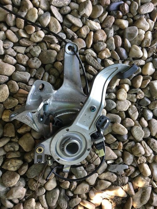 Pedala frana de mana Mercedes E class w211 2003