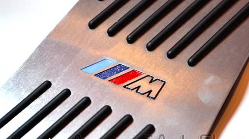 Pedale BMW X5 E70 Logo M Aluminiu