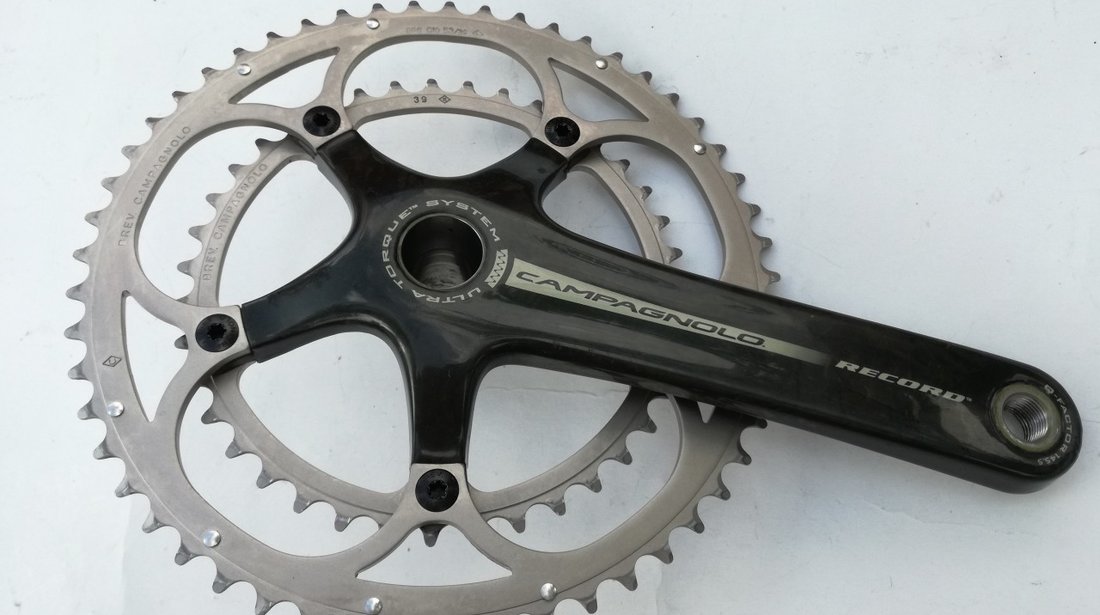 Pedalier(angrenaj) cursiera Campagnolo Record Carbon Ultra Torque