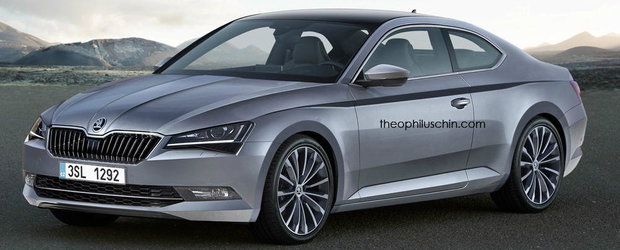 Pentru moment pare doar un vis frumos, insa... ce-ai zice de o Skoda Superb Coupe?