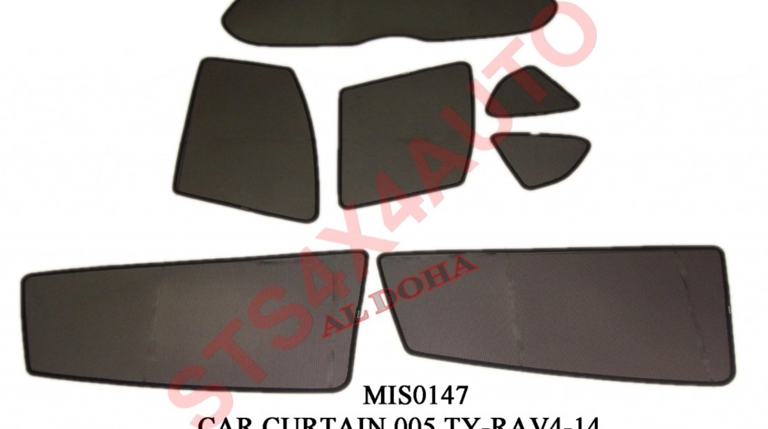 PERDELE AUTO PENTRU TOYOTA RAV4 2013-2017 [7-Buc]