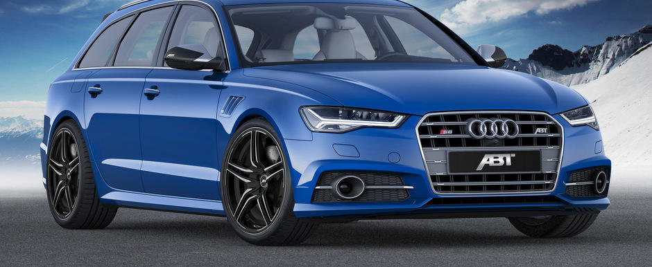 Perfect pentru autostrada: Noul ABT S6 Avant are 550 CP si prinde 290 km/h