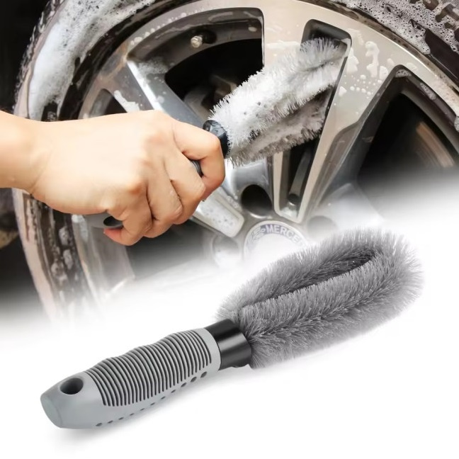 Perie Curatat Si Spalat Jante Cu Peri Tari 25cm XH-2103 080225-18