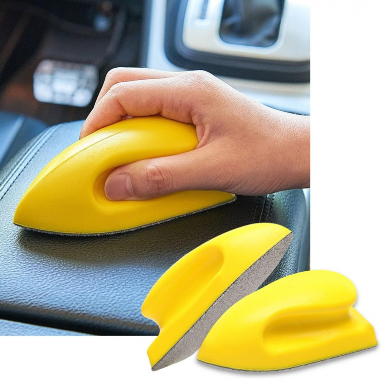 Perie De Curatare Nano Cu Maner Ergonomic Pentru Interior Auto, Piele, Plastic, Textile RAZ249