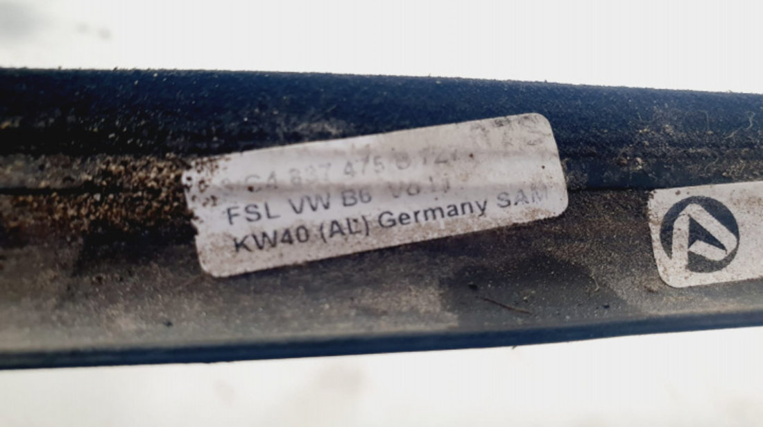 Perie geam stanga fata 3c4837475b Volkswagen VW Passat B6 [2005 - 2010]