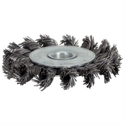 Perie Rotunda Sarma Otel Inoxidabil 0,5 Mm, D.100mm Ks Tools 340.0045