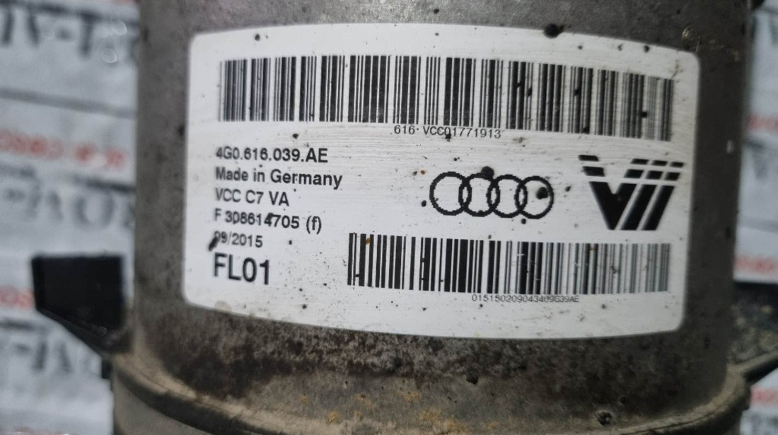 Perna aer fata Audi A6 C7 2.8 FSI 204cp cod piesa : 4G0616039AE