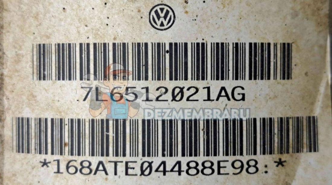Perna aer stanga spate Volkswagen Touareg (7LA, 7L6) [Fabr 2003-2010] 7L6512021AG