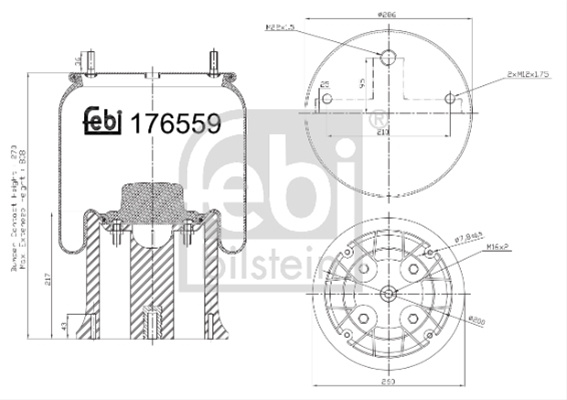 Perna De Aer Febi Krone 176559