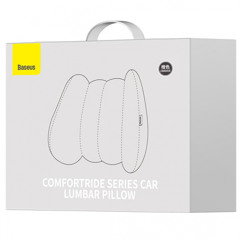 Perna Scaun Lombar / Tetiera Baseus ComfortRide Series Portocaliu CNYZ000007