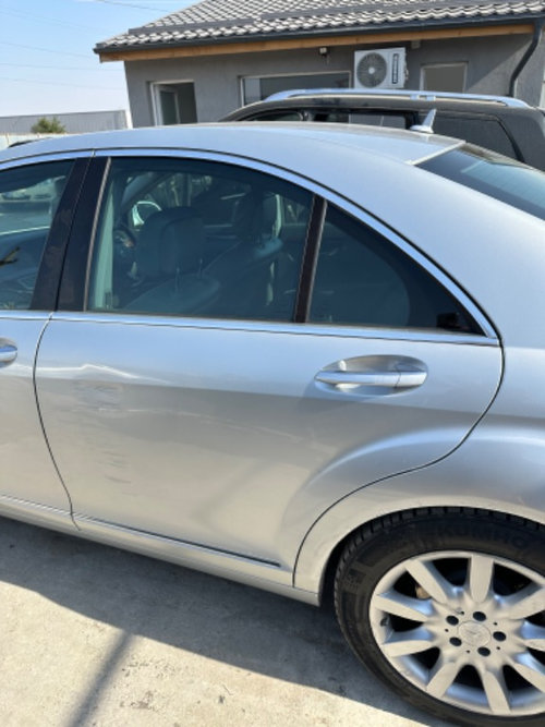 Perna stânga spate completa, amortizor complet cu perna s class w221