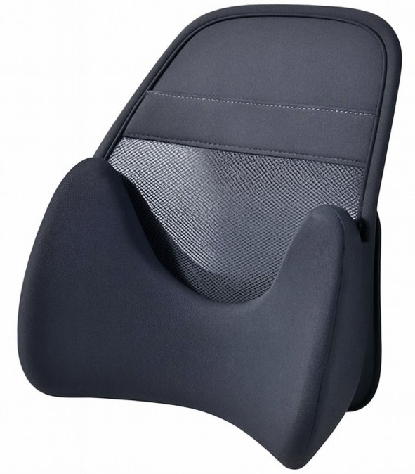 Perna Suport Lombar Cu Spuma Ergonomica Negru 220925-11