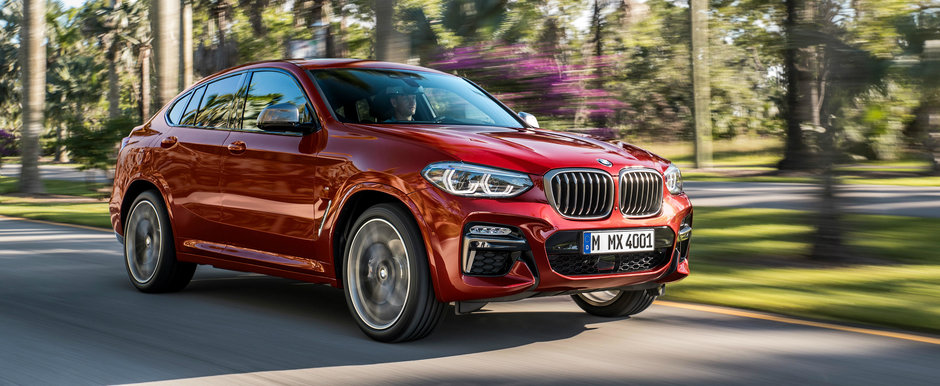 Peste putin timp il vei vedea si pe drumurile patriei. De la cat pleaca noul BMW X4 in Romania Peste putin timp il vei vedea si pe drumurile patriei. De la cat pleaca noul BMW X4 in Romania