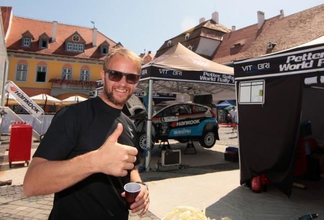 Petter Solberg a fost la Raliul Sibiului Romania Petter Solberg a fost la Raliul Sibiului Romania