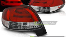 PEUGEOT 206 10.98- ROSU ALB LED BAR