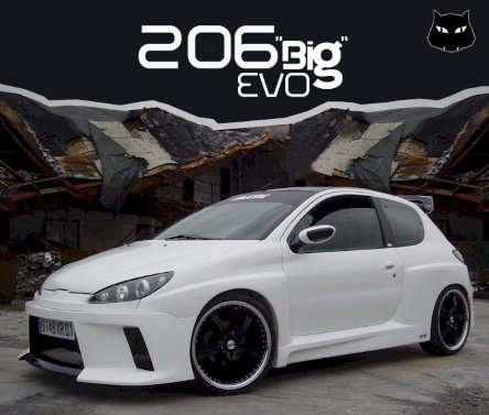 Peugeot 206 Big Evo by MTK/Pam Tuning