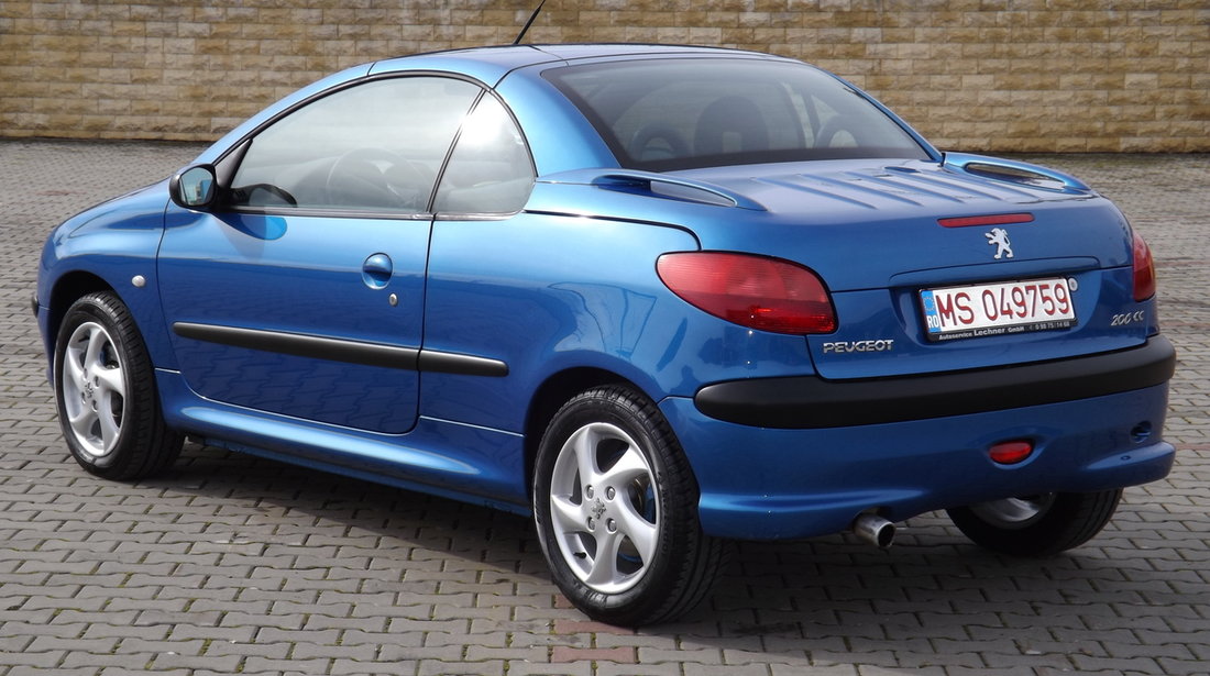 Peugeot 206 CC 1.6 benzina 2002