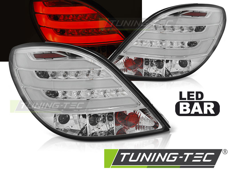 PEUGEOT 207 3D/5D 05.06-06.09 Crom look LED BAR