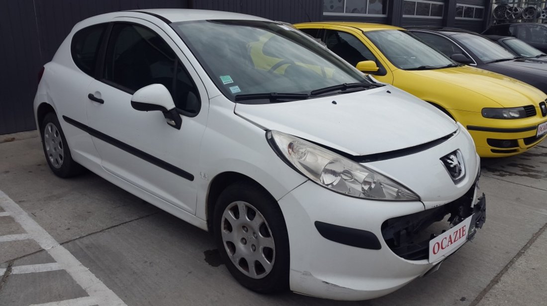 Peugeot 207 An 2007 1.4 hdi 50 kw Culoare Alba - Avariat