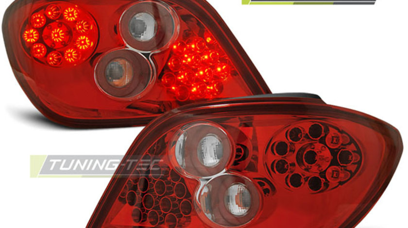 PEUGEOT 307 04.01-07 ROSU ALB LED