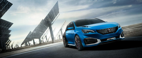 Peugeot a confirmat intrarea in productie a conceptului 308 R Hybrid