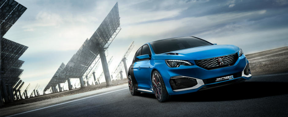 Peugeot a confirmat intrarea in productie a conceptului 308 R Hybrid Peugeot a confirmat intrarea in productie a conceptului 308 R Hybrid