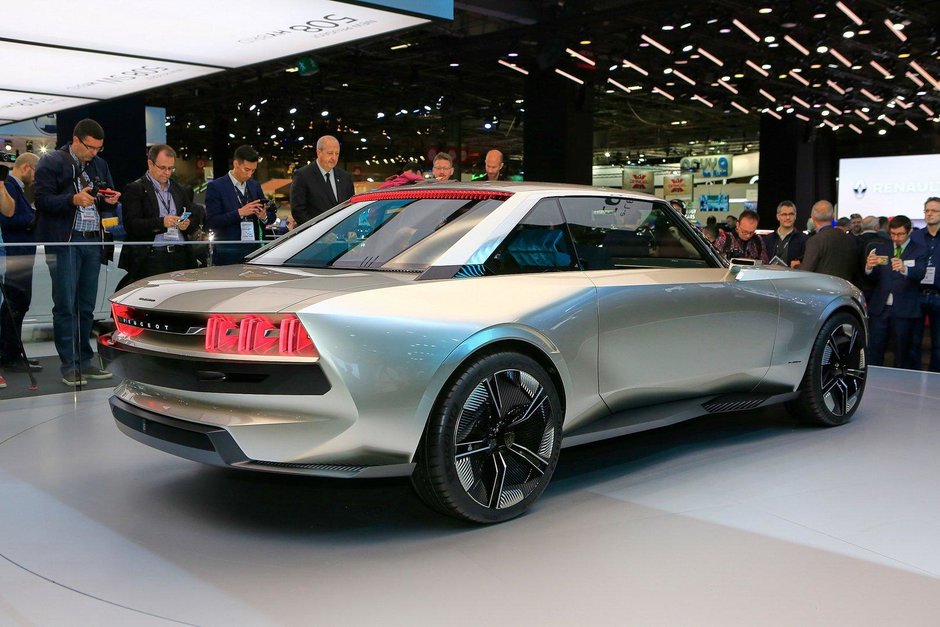 Peugeot e-Legend Concept - Poze reale