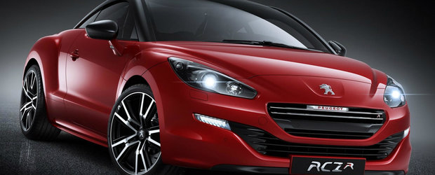 Peugeot ne arata primele poze cu modeul RCZ R de 260cp