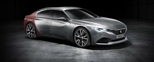 Peugeot ne exalteaza simturile cu un coupe cu 4 usi si 340 CP, denumit Exalt
