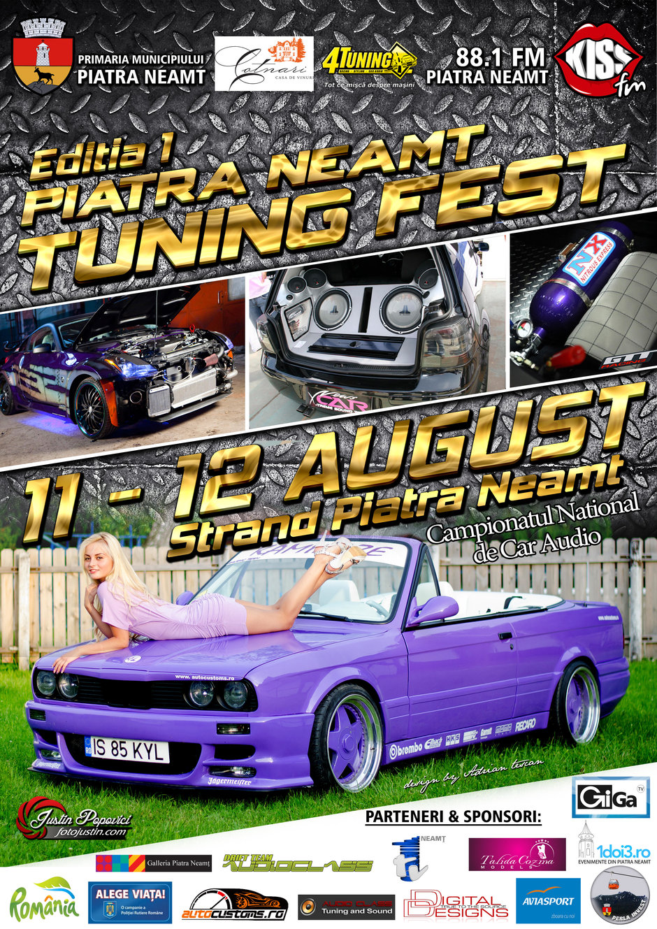 Piatra Neamt Tuning Fest, Editia I: 11 - 12 August 2012