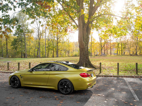 Pictorial de toamna cu patru BMW-uri M