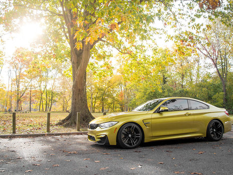 Pictorial de toamna cu patru BMW-uri M