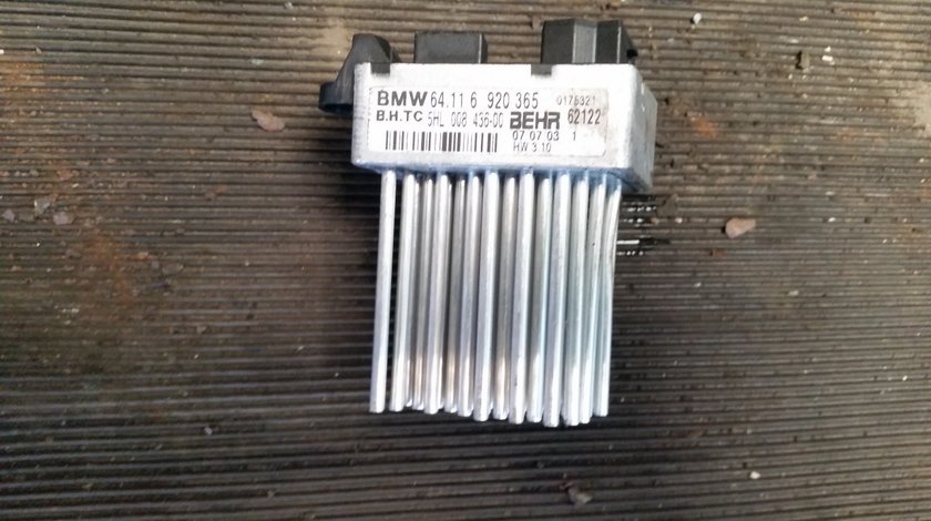 Piesa cu tepi (rezistenta aeroterma) BMW E46 2002