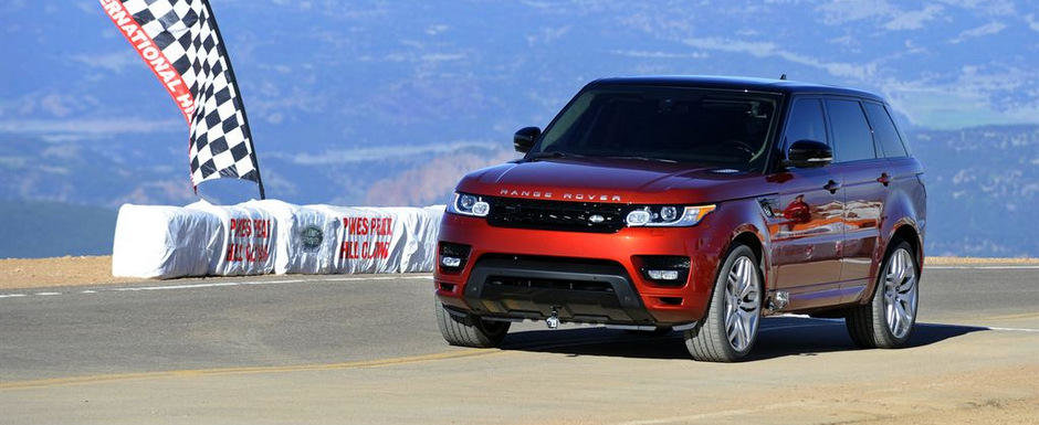 Pikes Peak 2013: Range Rover Sport stabileste recordul absolut pentru SUV-uri. UPDATE VIDEO! Pikes Peak 2013: Range Rover Sport stabileste recordul absolut pentru SUV-uri. UPDATE VIDEO!