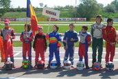 Pilotul de karting de 9 ani, demonstratii la 4TuningDAYS!