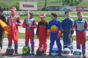 Pilotul de karting de 9 ani, demonstratii la 4TuningDAYS!