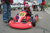 Pilotul de karting de 9 ani, demonstratii la 4TuningDAYS!