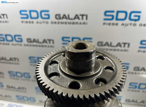 Pinion Fulie Roata Dintata Vibrochen Arbore Cotit Volkswagen Sharan 2.0 TDI BVH BRT 2005 - 2010 Cod ...