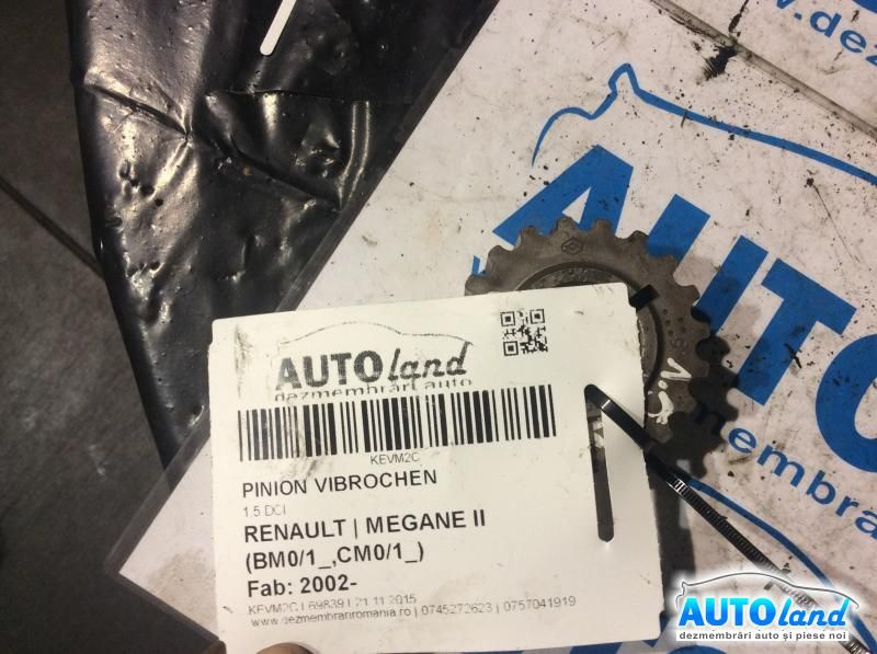 Pinion fulie Vibrochen 371496 1.5 DCI Renault MEGANE II BM0/1 ,CM0/1 2002